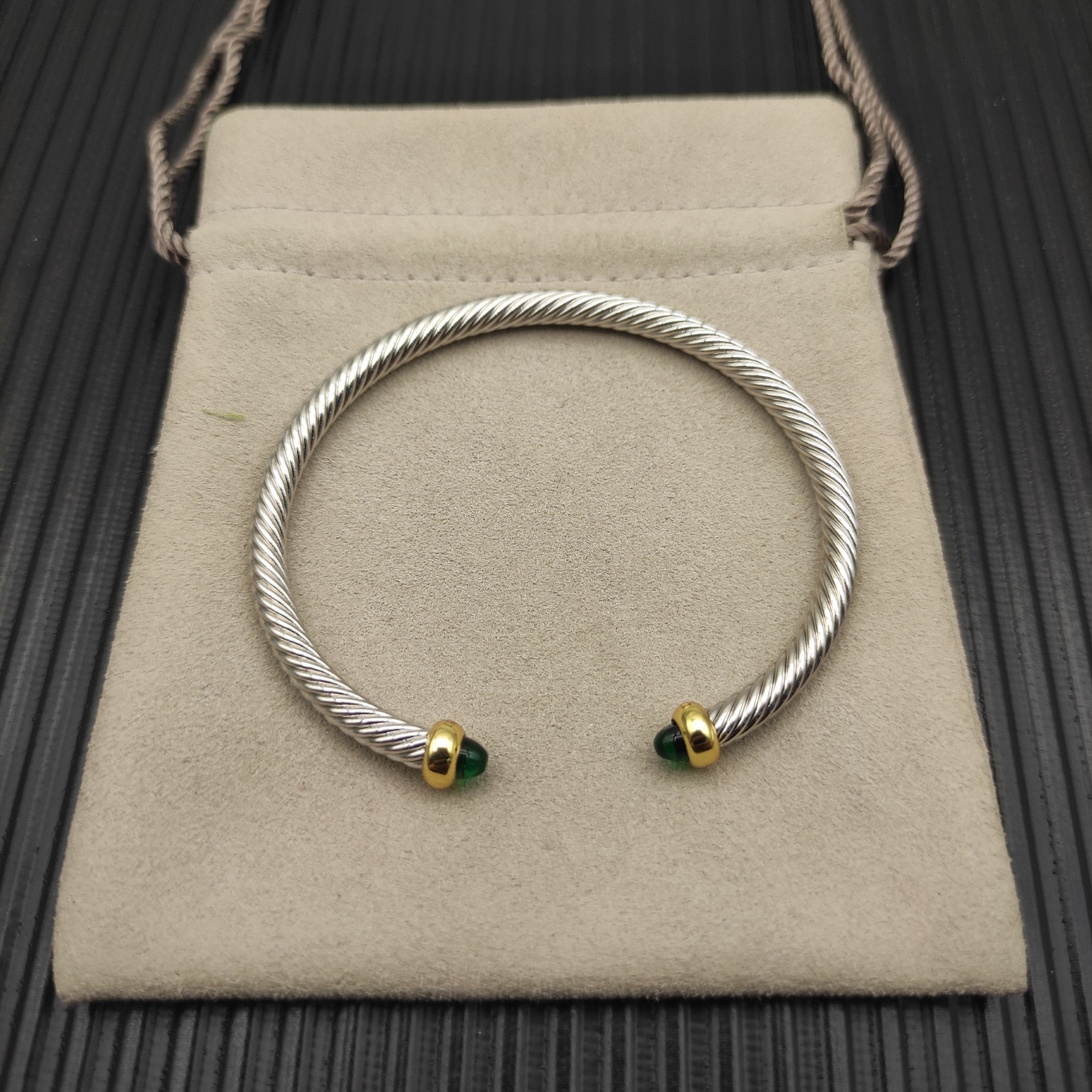 [TOP] DAVID YURMAN Bracelet 4mm - Sliver - 711 Luxury