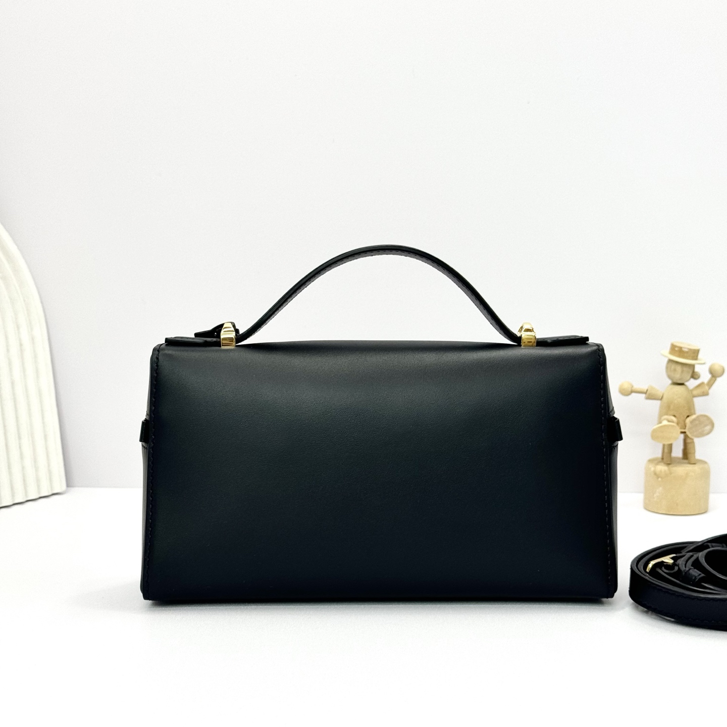 [TOP] Loro Piana Extra Bag L23 23 x 12 x 7cm - Black - 711 Luxury