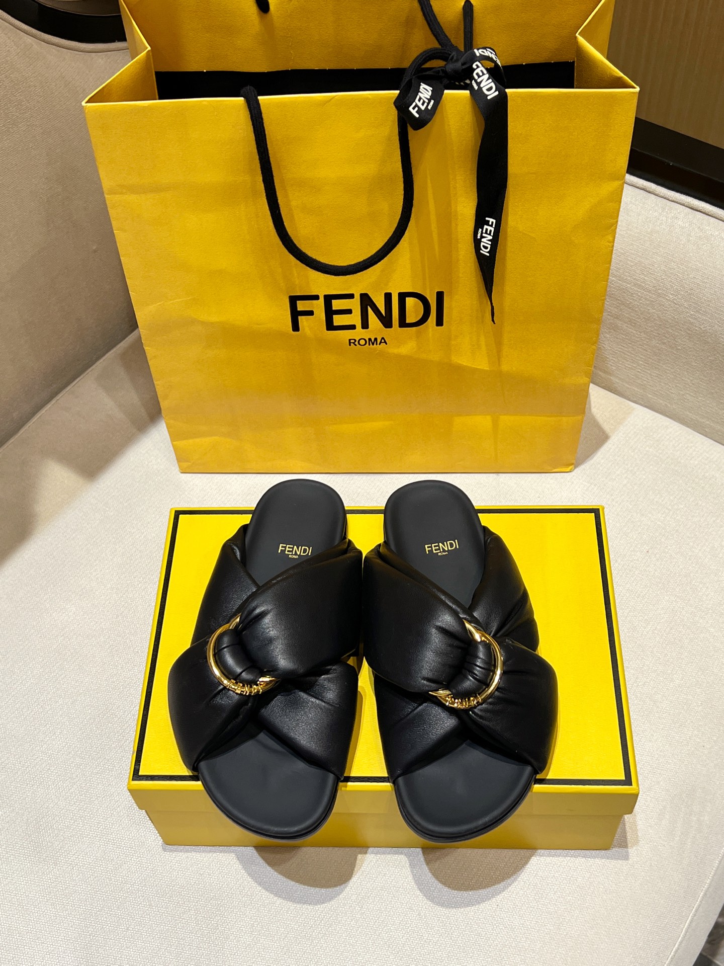 Fendi brown Shoes FENDI Fendi Feel Shoes Brown #388733 View 2 | Nigo Office