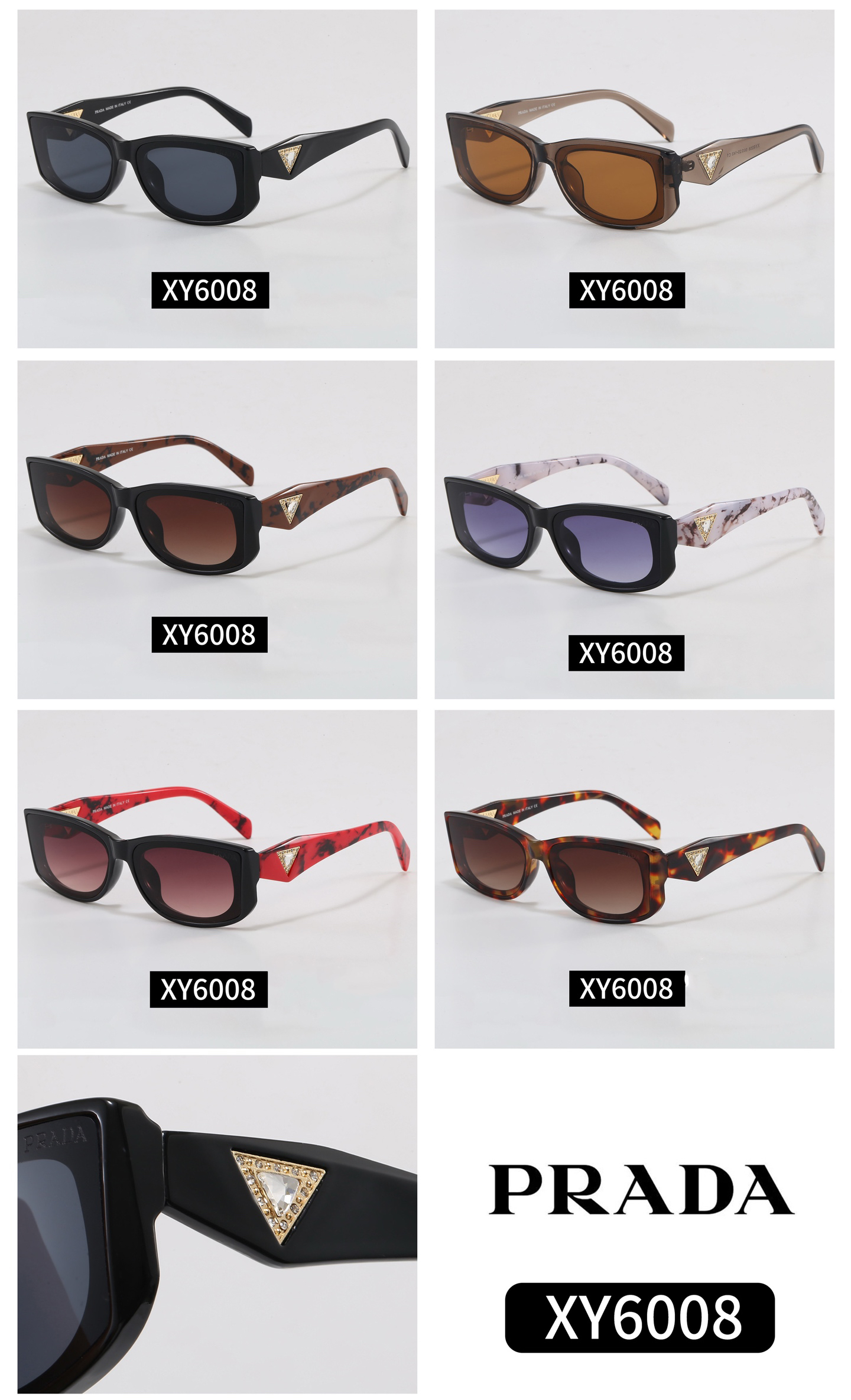 [TOP] PRADA Sunglasses - 6 Colors - 711 Luxury