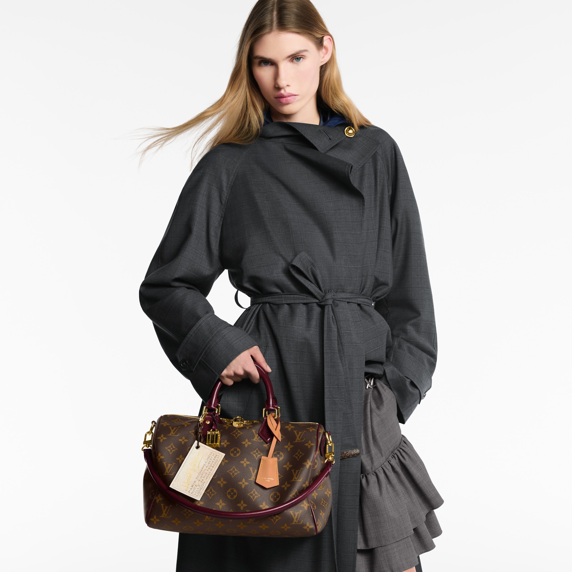 LOUIS VUITTON Speedy 30 Soft Celebration Monogram Women Bags #376305