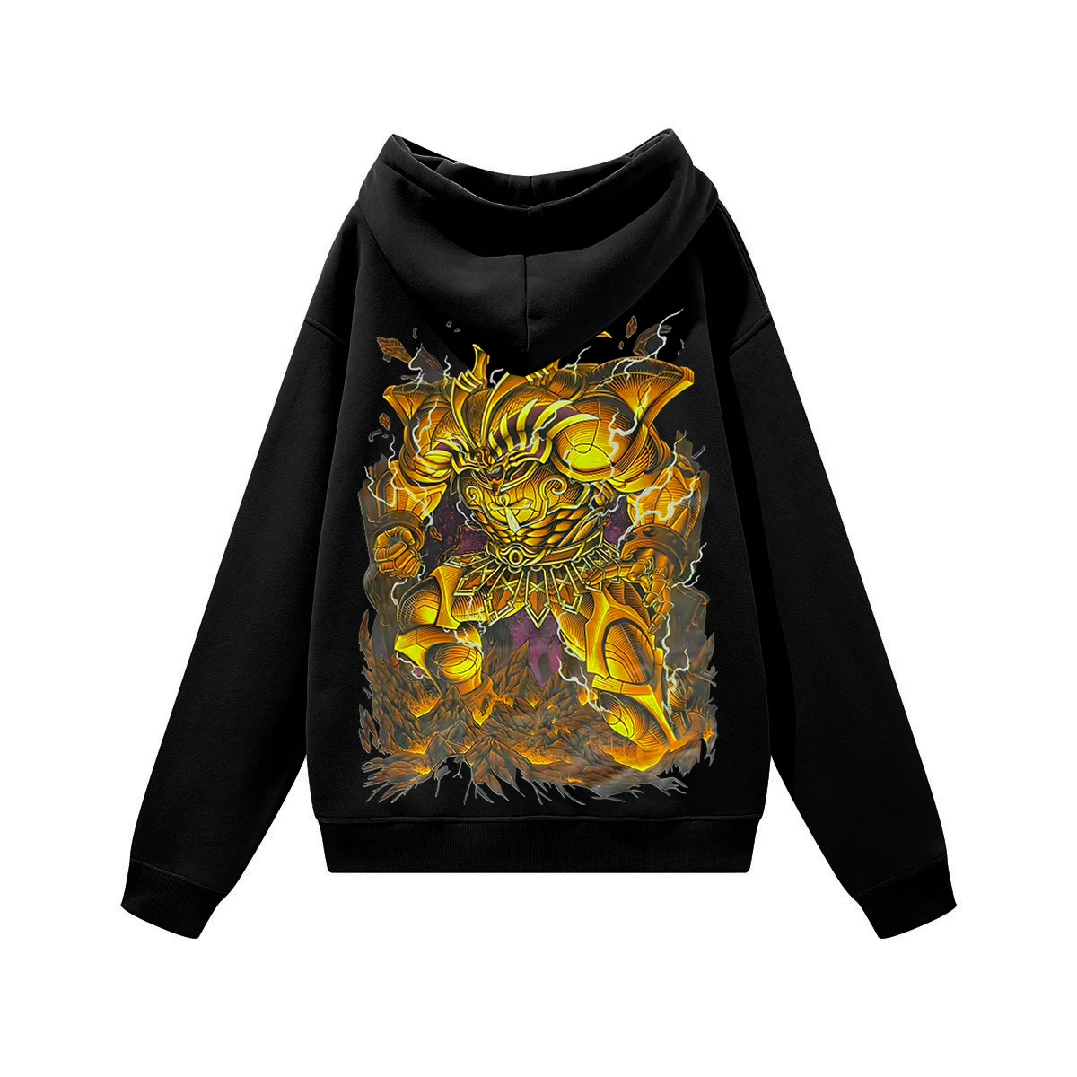 Yu-Gi-Oh Exodia Printed Women's Heavyweight Hoodie with Drawstring