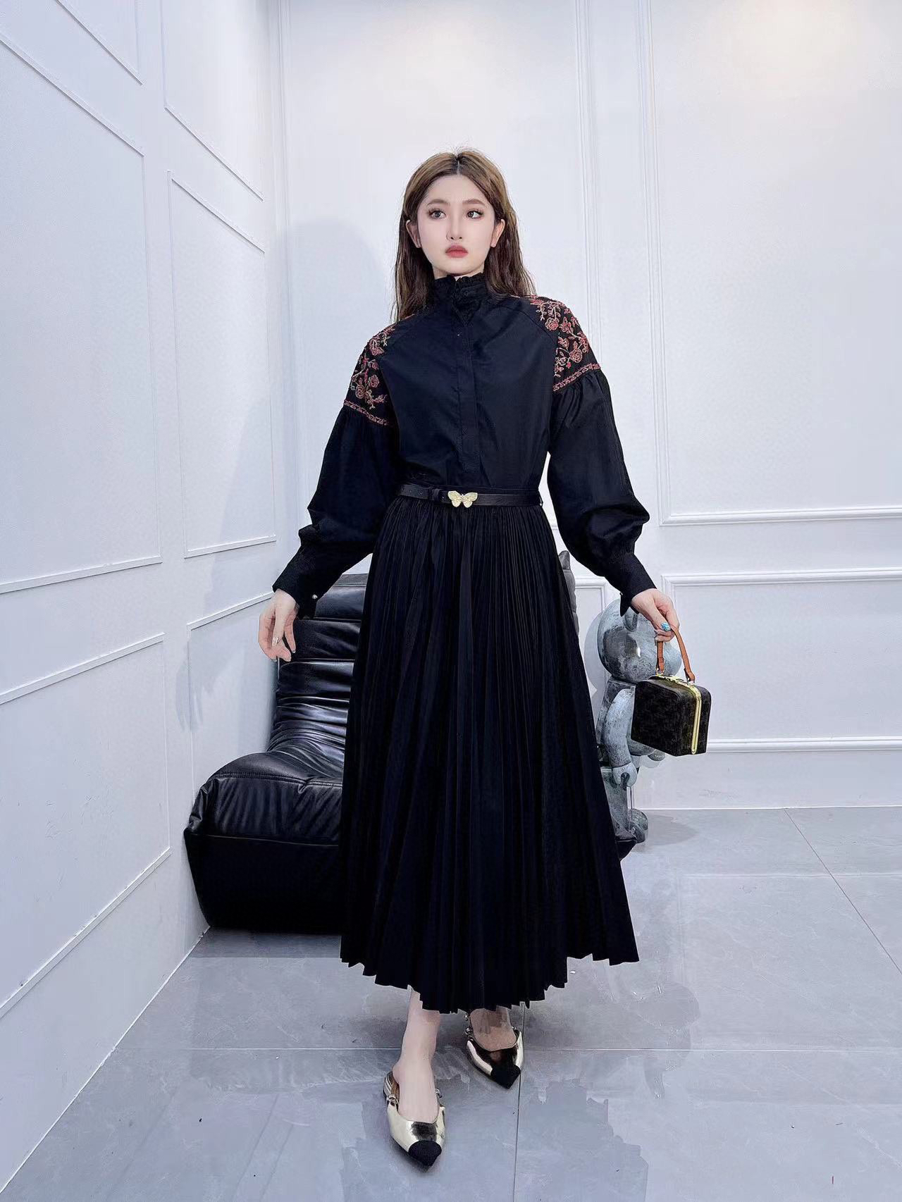 [TOP] Christian Dior  Shirt -Black