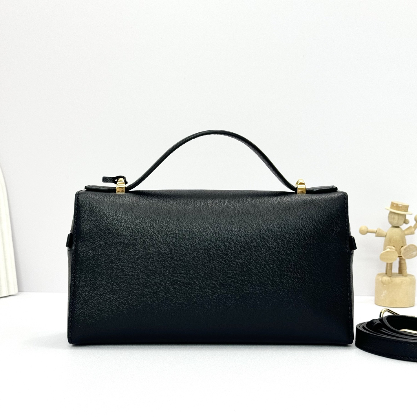 [TOP] Loro Piana Extra Bag L23 23 x 12 x 7cm - Black - 711 Luxury