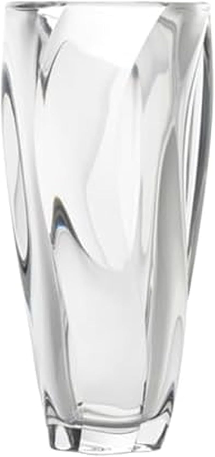 Mikasa Cassia Crystal Glass Vase, 12 Inch