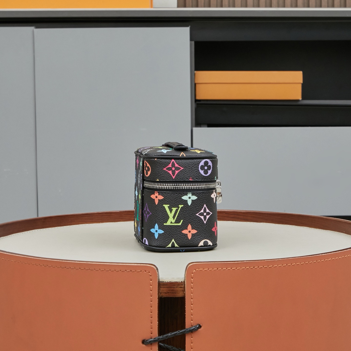 [TOP] Louis Vuitton LV Nice Nano Bag 14x10.2x8.5cm - Black - 711 Luxury