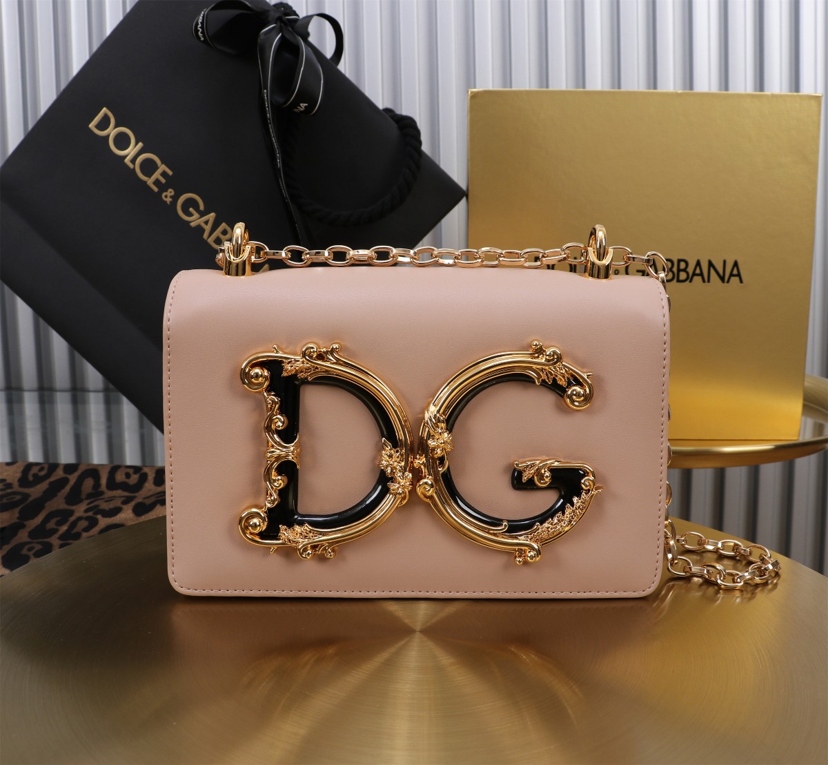 [TOP] Dolce & Gabbana D&G Girls Bag  21x5x13.5 cm - Pink - 711 Luxury