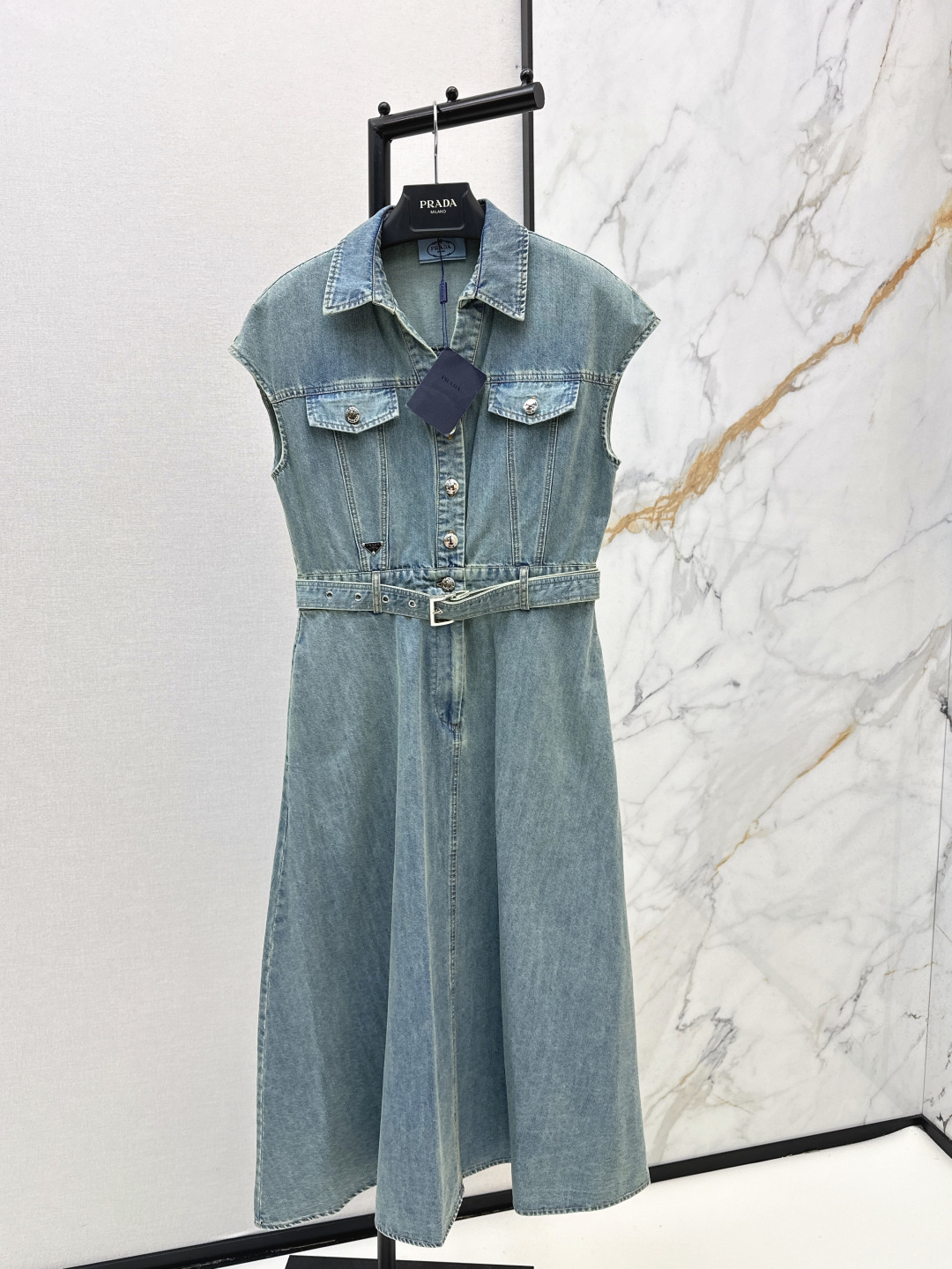 [TOP] PRADA  Dress - Blue