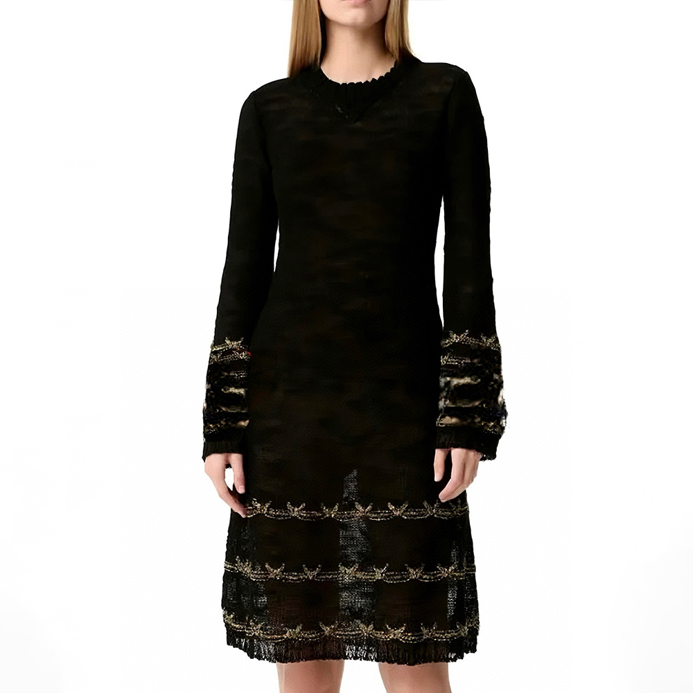 Chanel Gold Thread Dress #330297