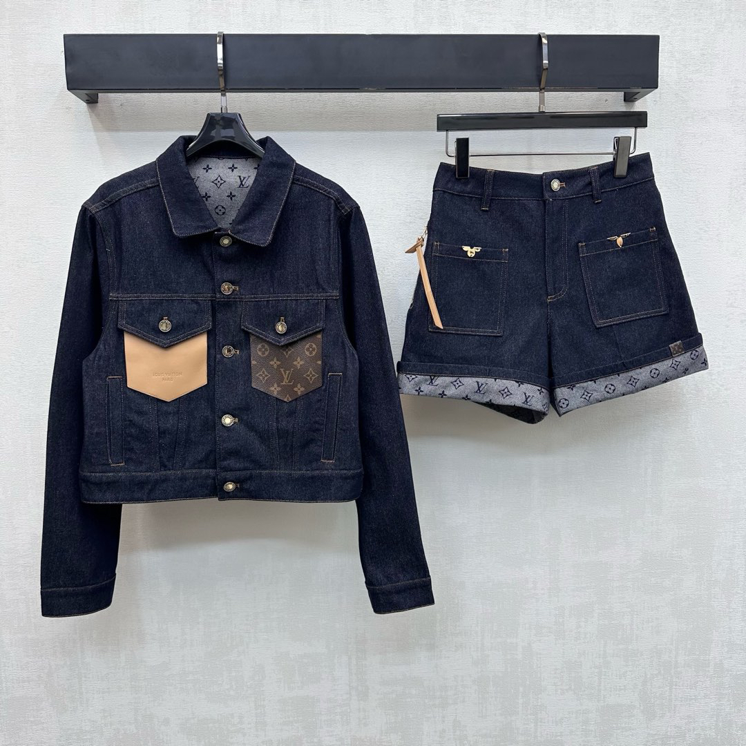 [TOP] Louis Vuitton LV  Shorts - Blue