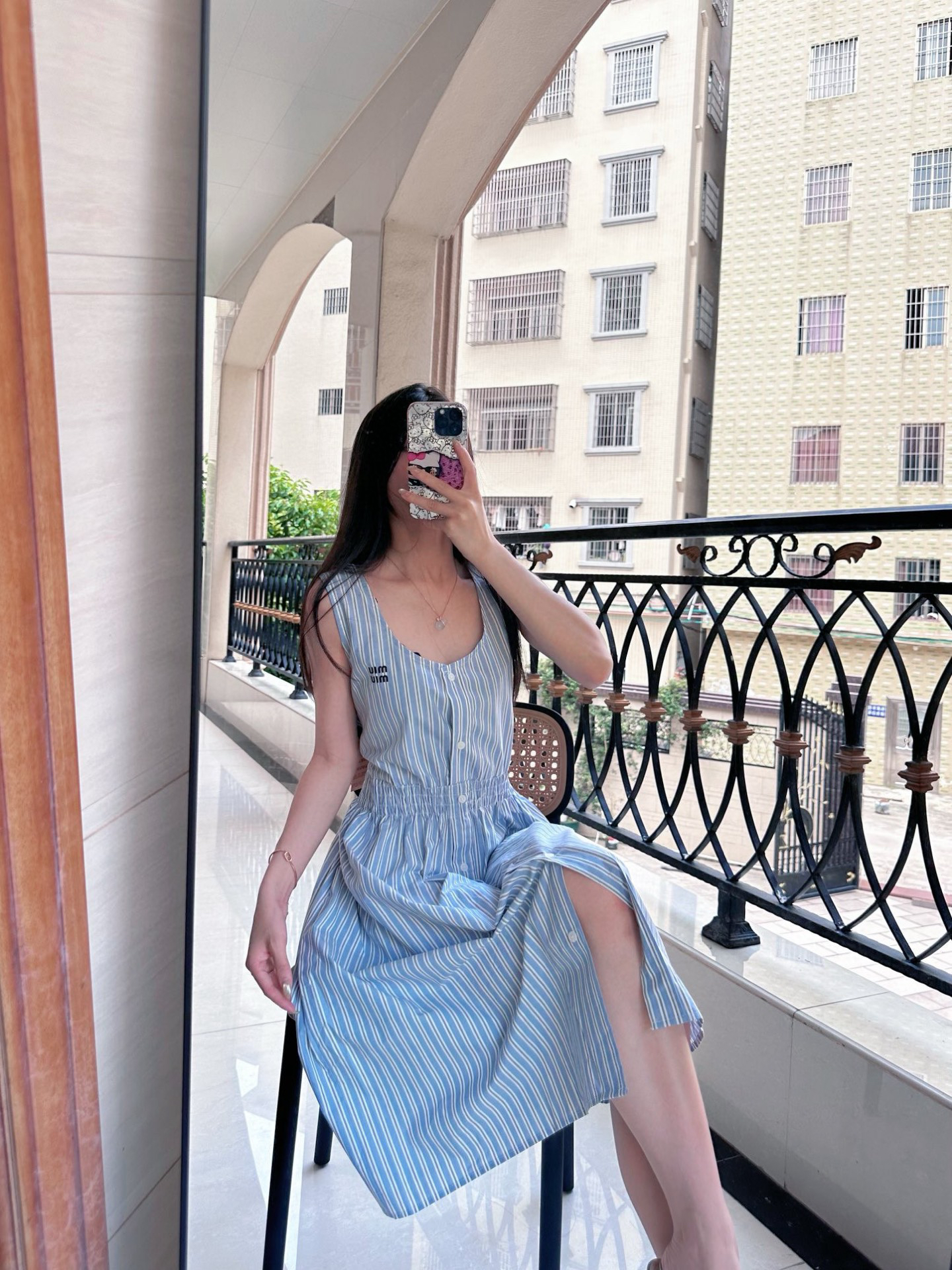 [TOP] Miu Miu  Dress -Blue