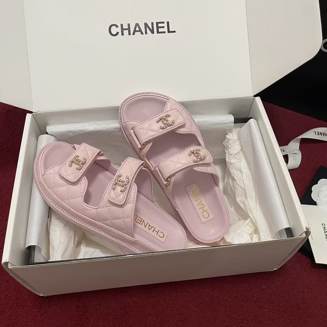 [TOP] CHANEL Sandals - Pink - 711 Luxury