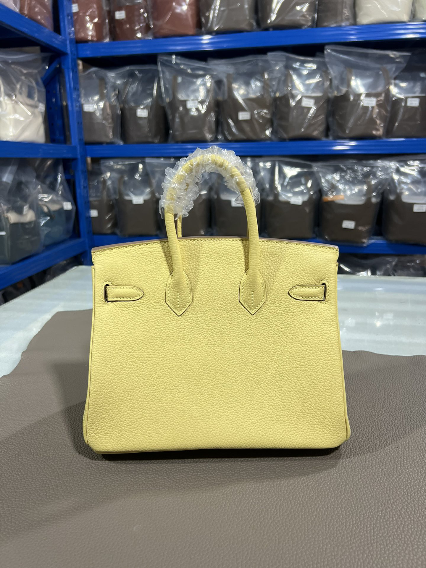 [TOP] HERMES Birkin Togo Leather 25cm - Jaune Poussin & SHW