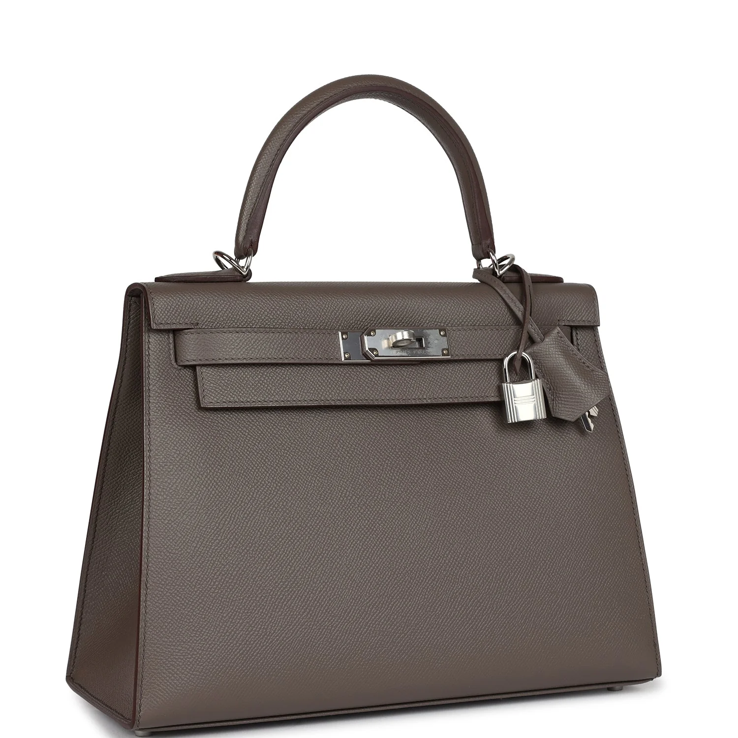 Hermes Kelly Sellier  Etain Epsom Palladium Hardware