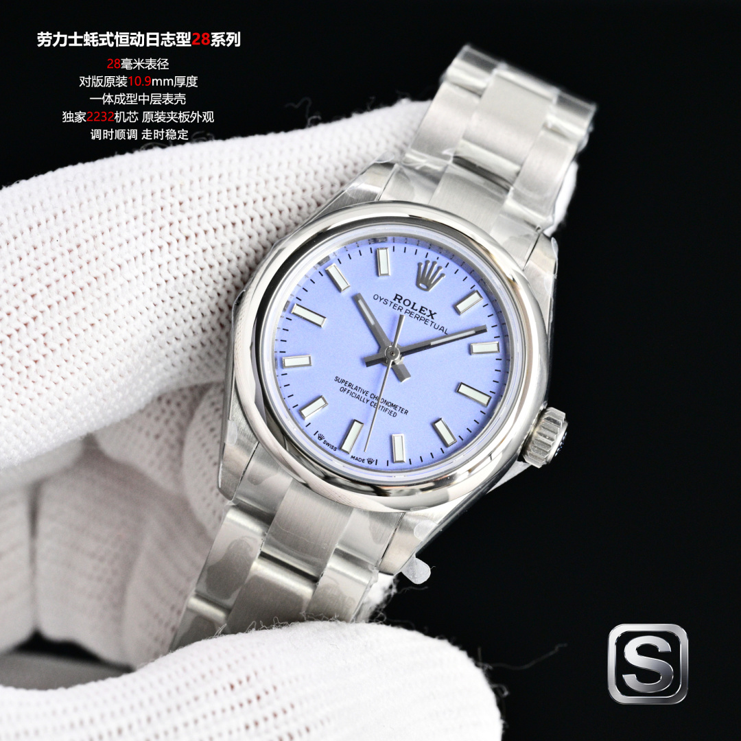 [TOP] ROLEX Watch 28mm - 3 Colors