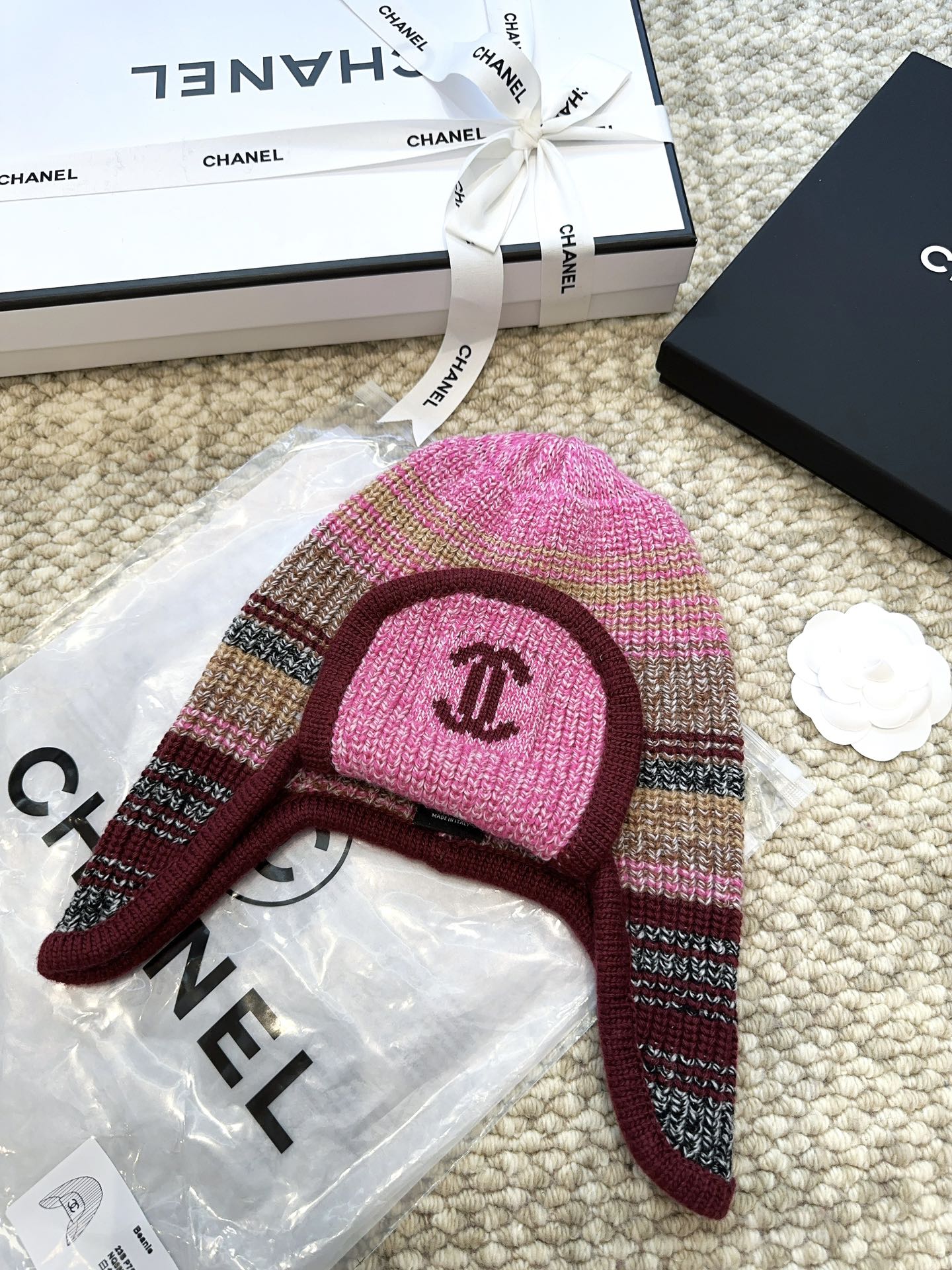 [TOP] CHANEL Hat - Pink