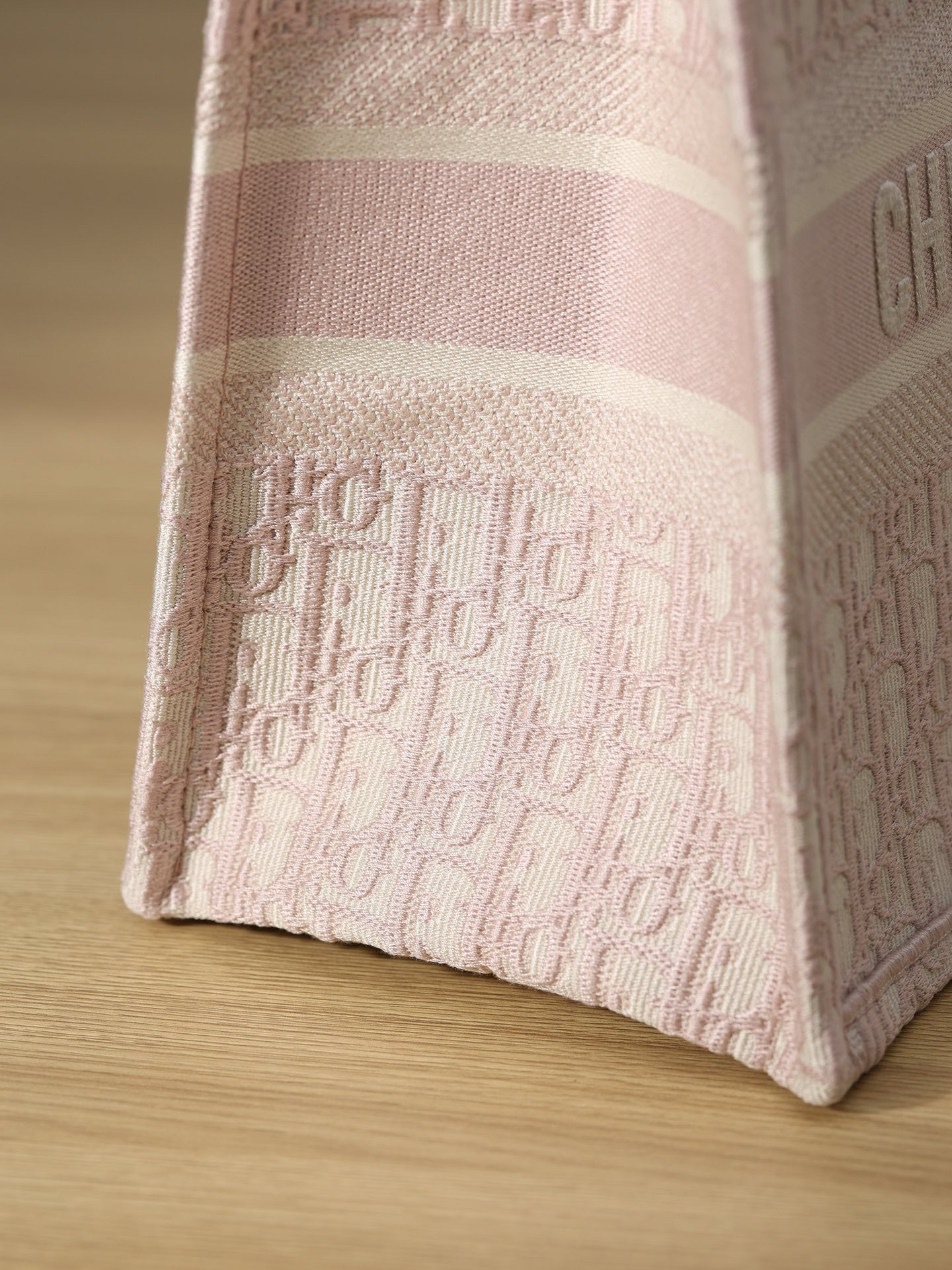 [TOP] Christian Dior Book Tote Bag Oblique 36.5x28x17.5cm - Pink