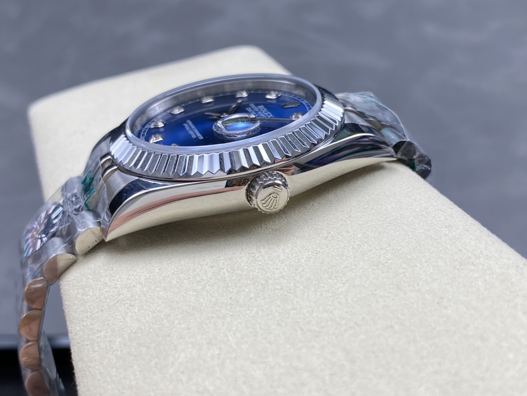 [TOP] ROLEX Men's Watch 41 mm - Blue