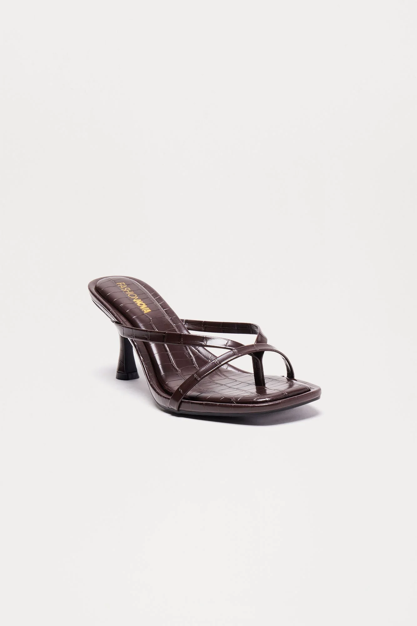 Panama Thong Mules - Black/Black