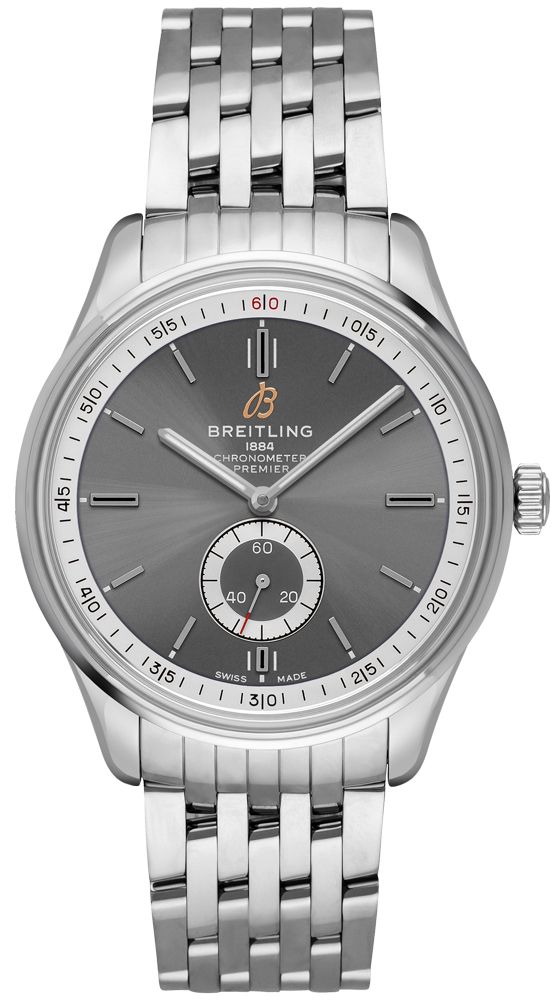 Premier Automatic Steel Anthracite Dial 40mm