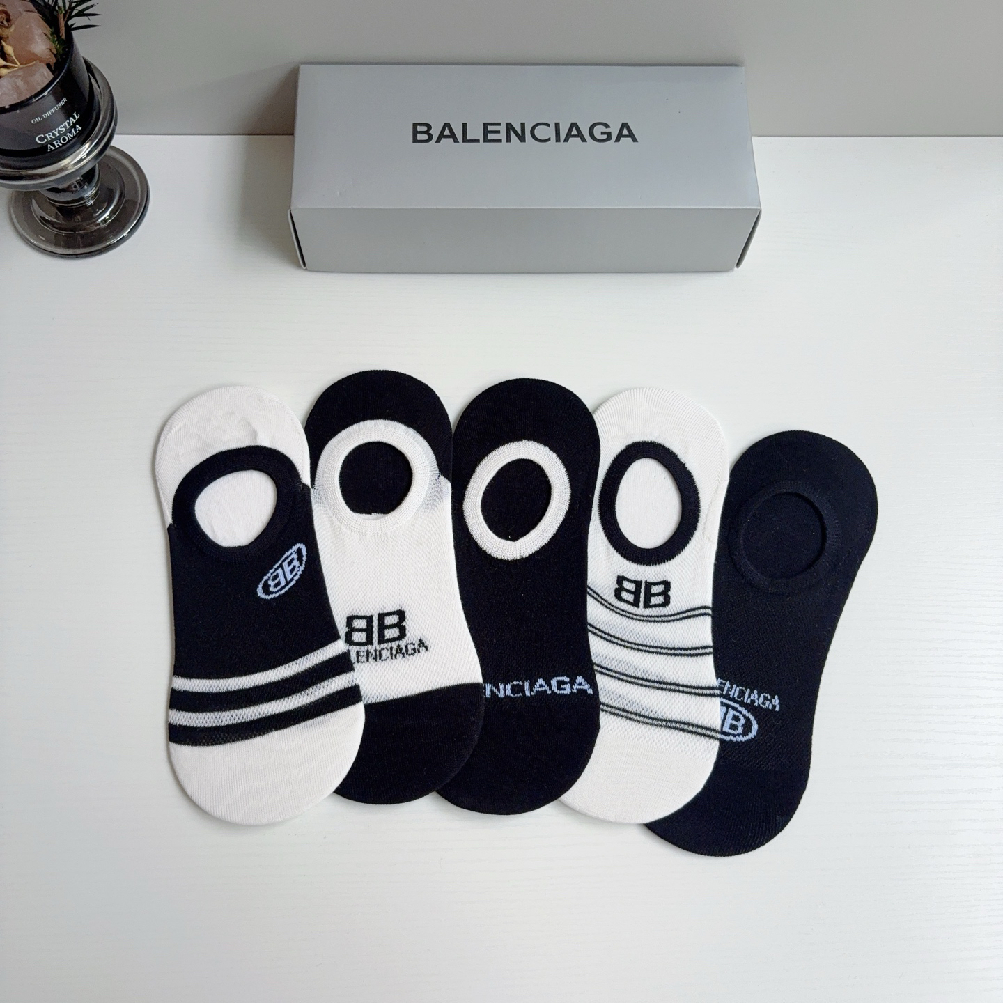 [TOP] BALENCIAGA Socks - 5 Pieces as a Set - 711 Luxury