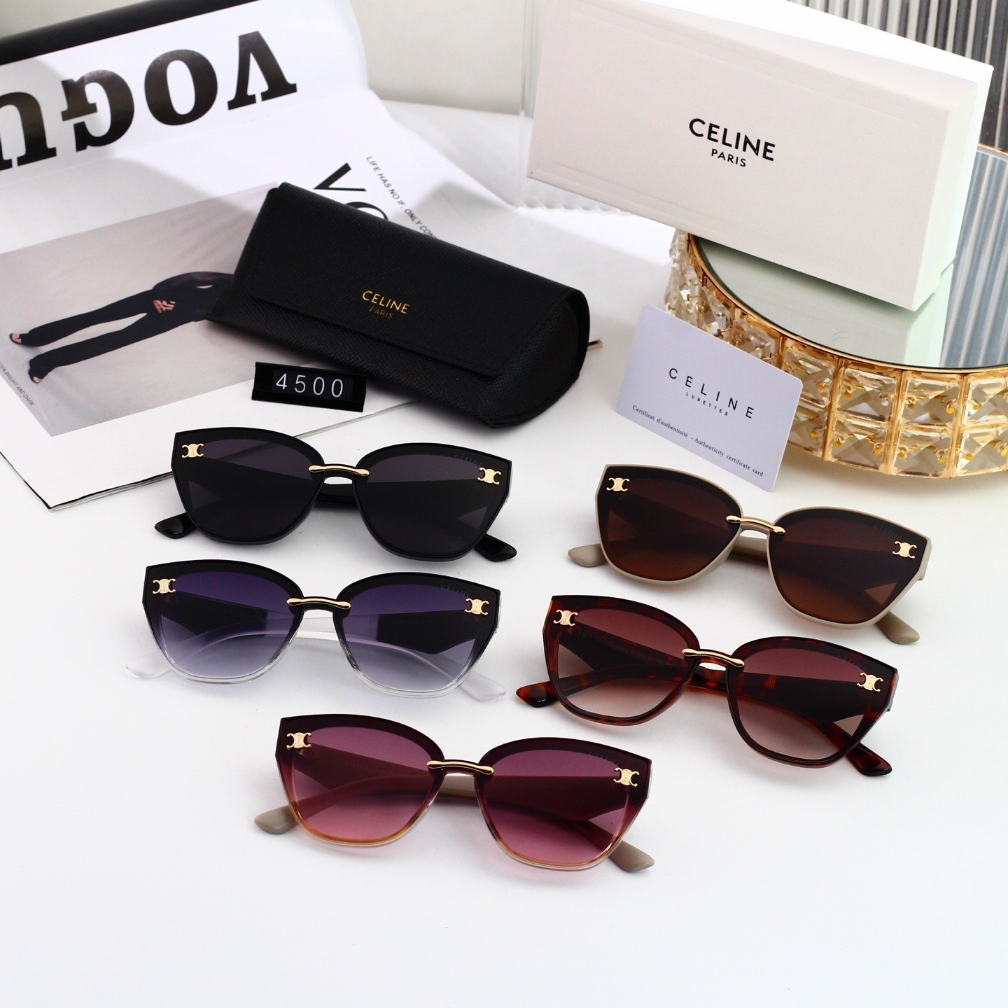 [TOP] CELINE Sunglasses - 5 Colors - 711 Luxury