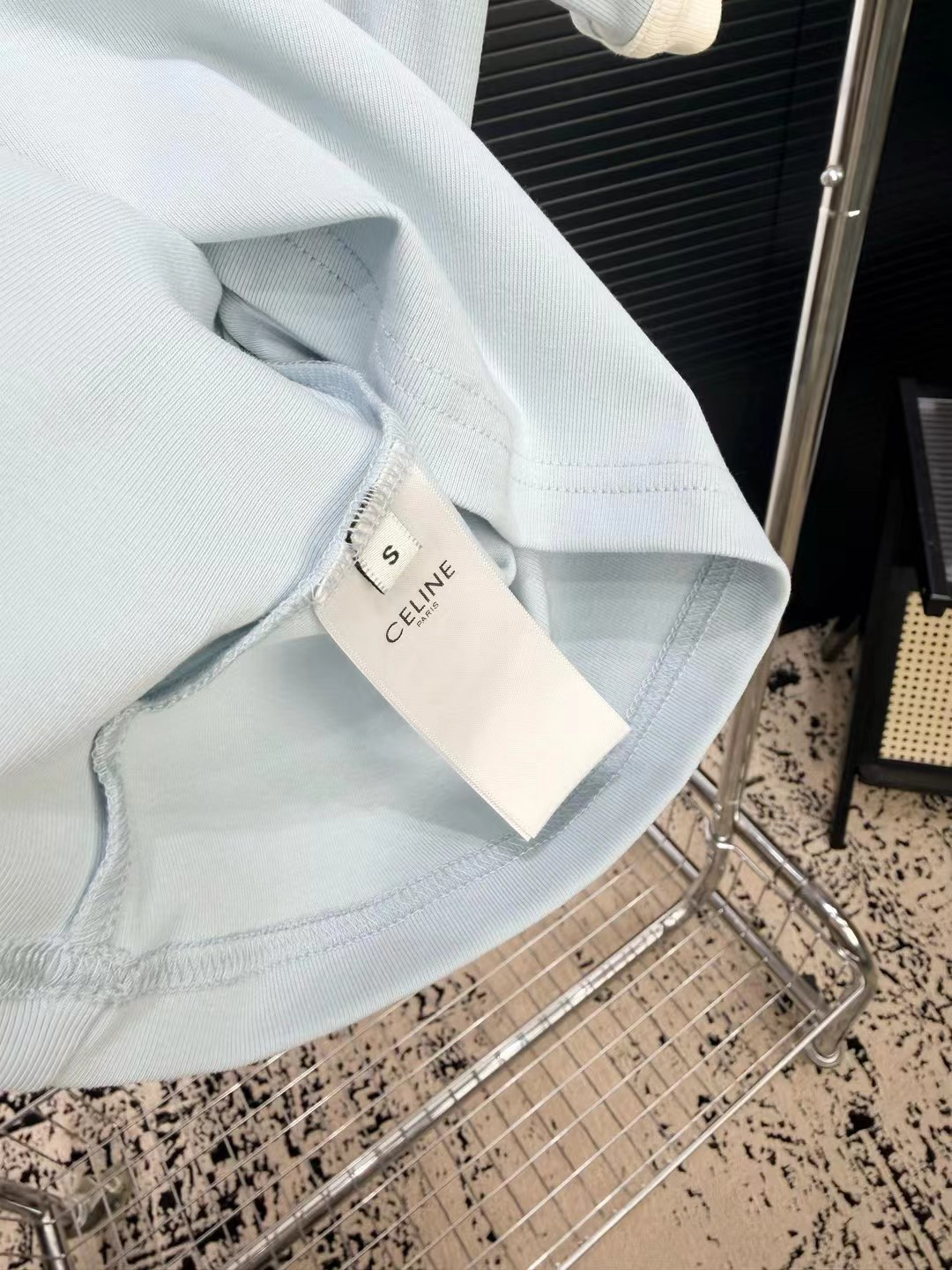 [TOP] CELINE T-shirt -Blue