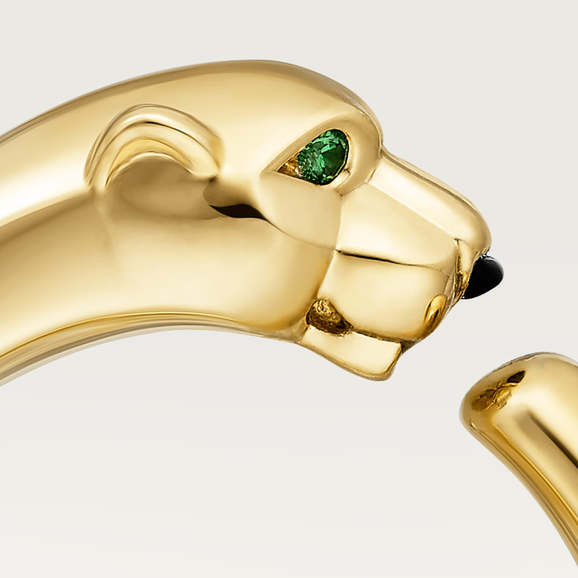 Carty Panther Pure Ring, Yellow Gold, Small Model