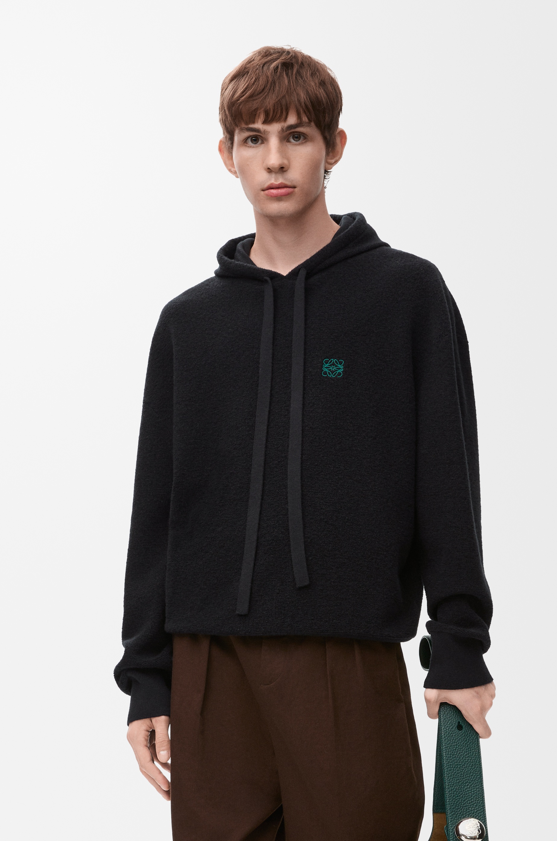 Loewe Clothing Loewe Hoodie in Wool #320639 View 2 | Nigo Office
