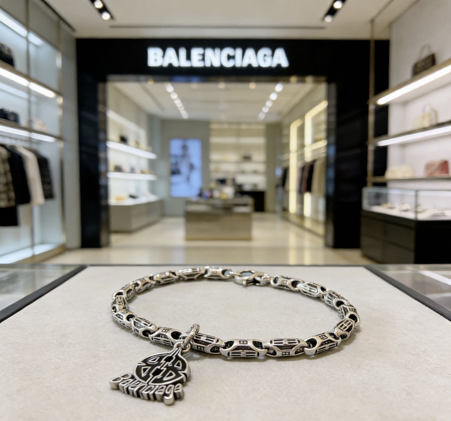 [TOP] BALENCIAGA Bracelet - Sliver