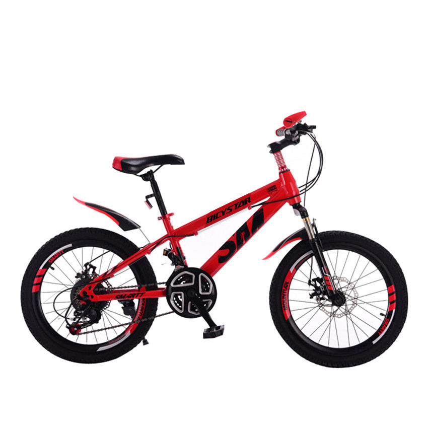 Red Children’s Bicycle for Boys – 2 to 7 Years Old Kids Bike