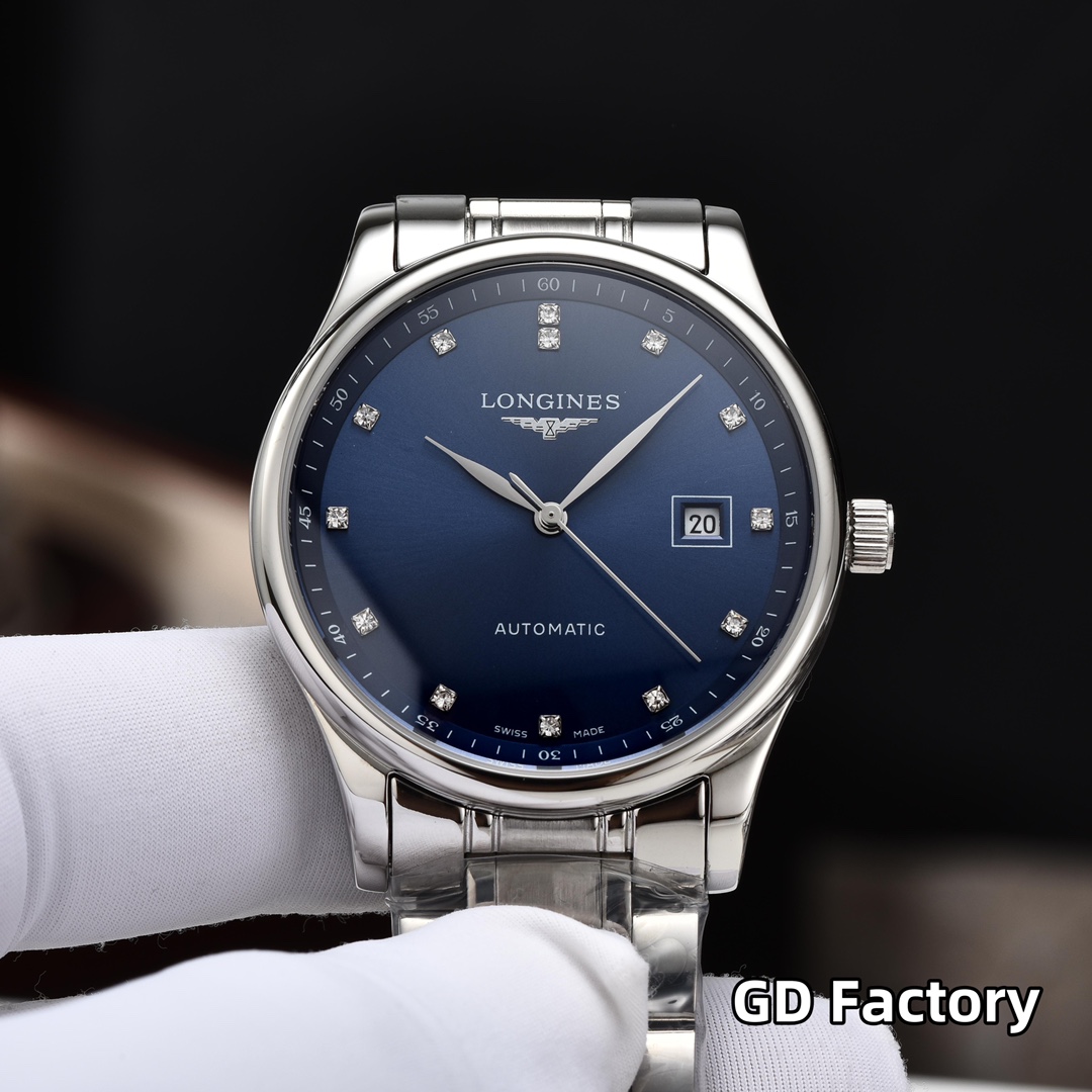 [TOP] LONGINES Watch 40mm - Blue - 711 Luxury