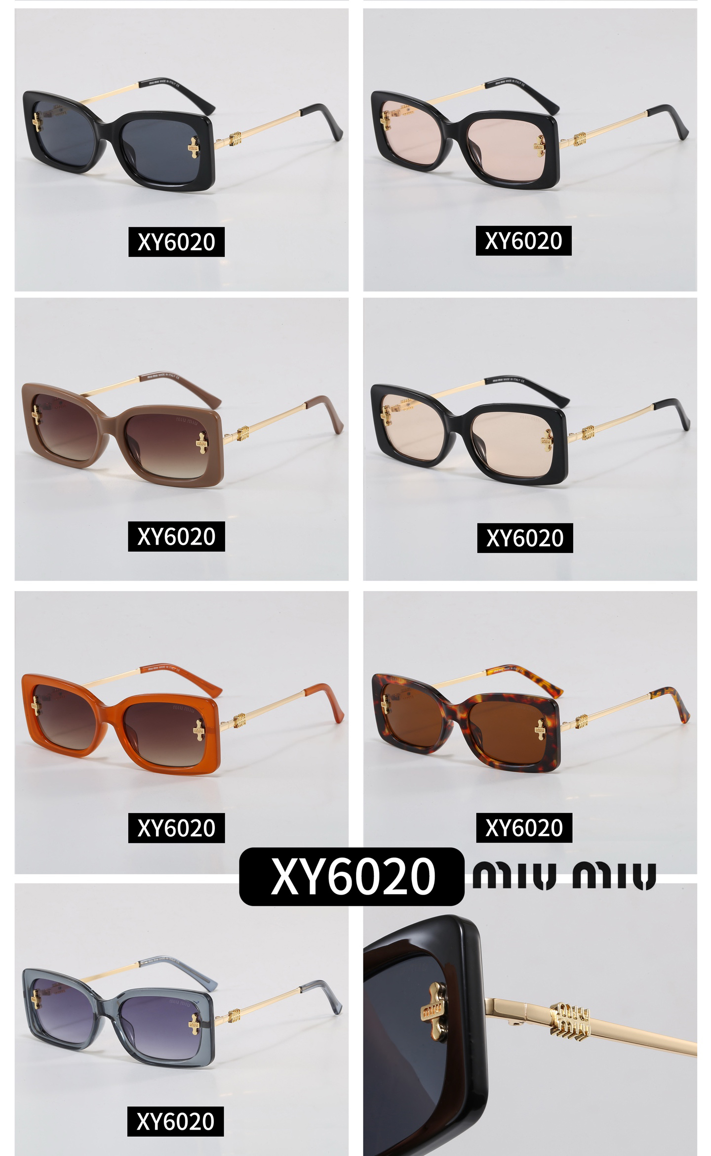 [TOP] Miu Miu Sunglasses - 7 Color - 711 Luxury