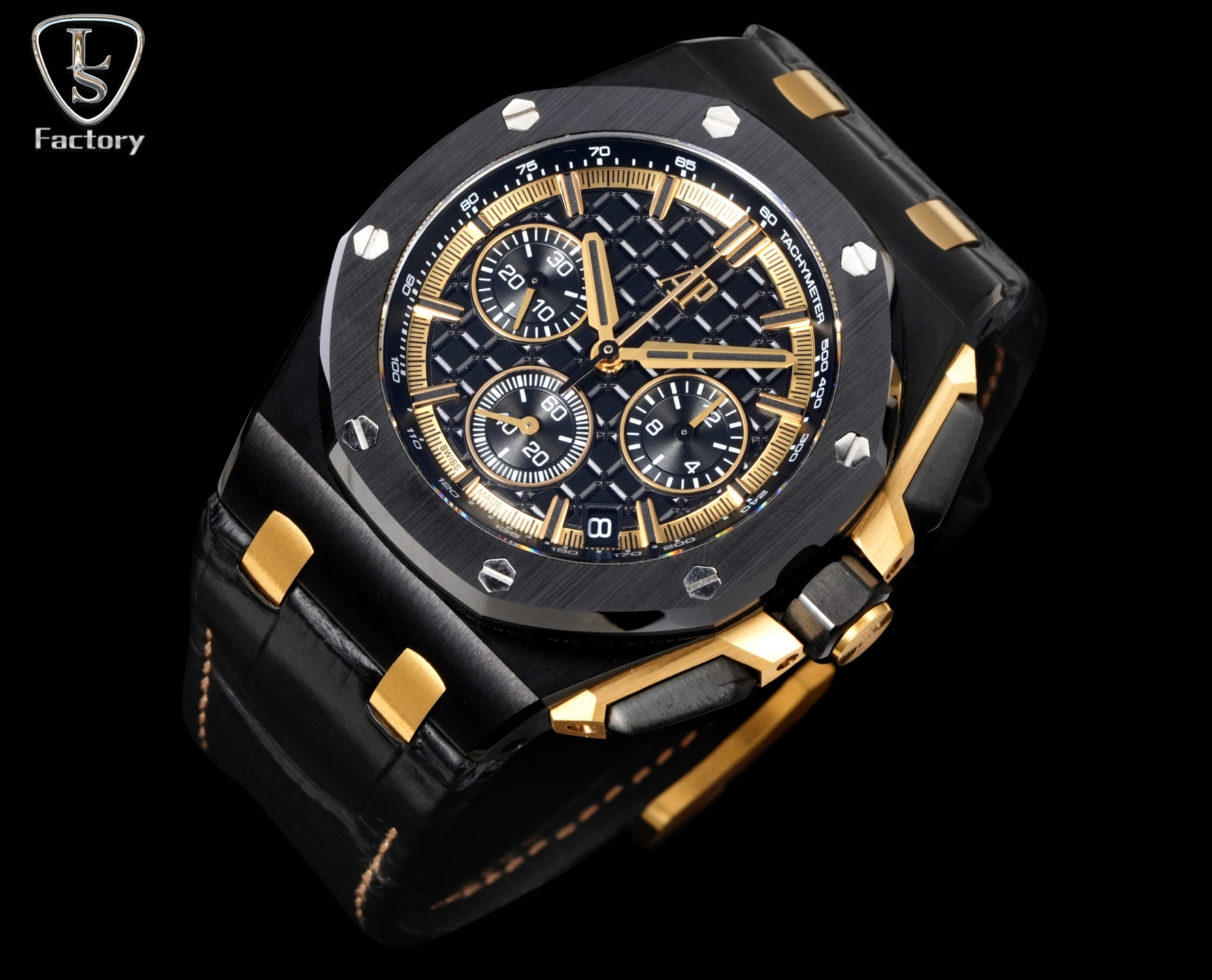 [TOP] Audemars Piguet Men's Watch 43mm - Black - 711 Luxury