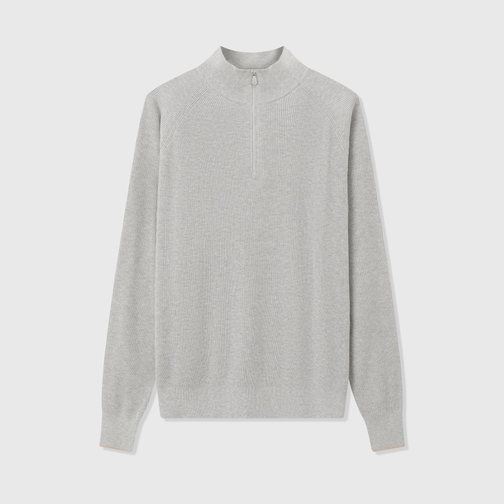 Brunello Cucinelli Accessory Brunello Cucinelli Wool and Cashmere Jumper #395261 View 2 | Nigo Office