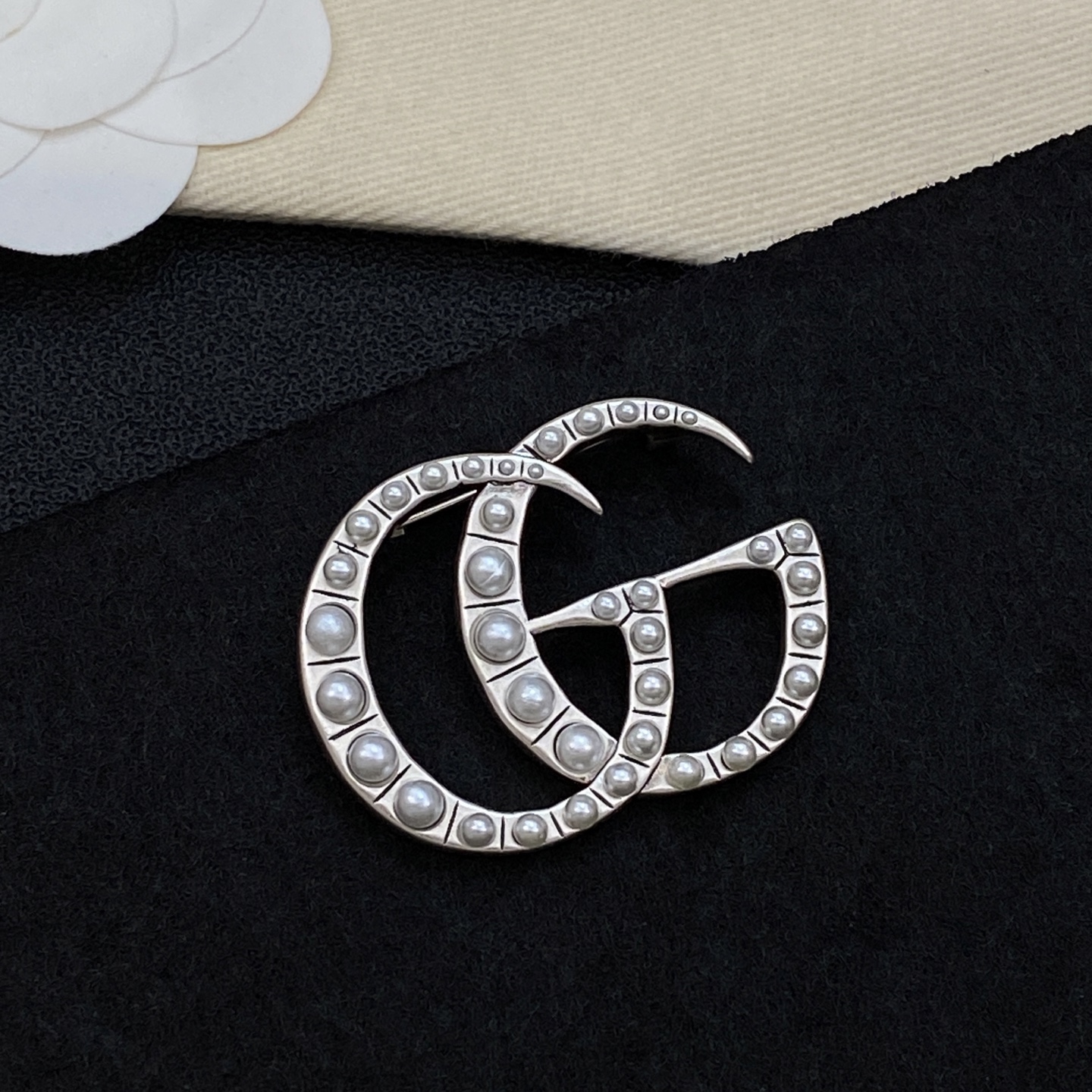 [TOP] GUCCI GG Brooch - 2 Colors - 711 Luxury