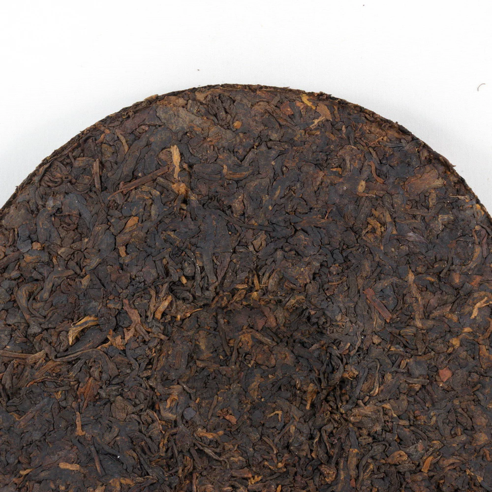 1997 Guangxi Liu Bao Three Cranes Brand Tea Cake, Guangxi Wuzhou Tea Factory, (Ripe/Shou)