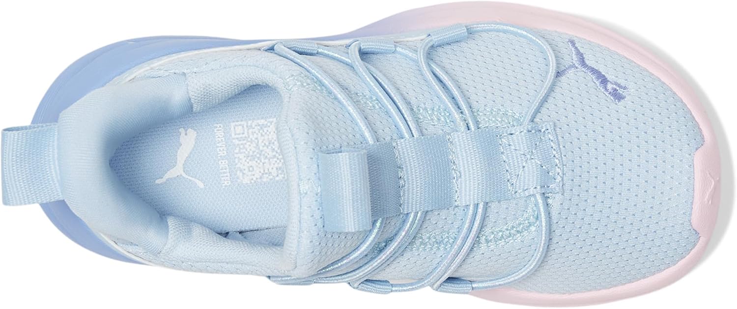Puma Unisex-Child Softride One4All Slip On Shoes, Haute Tropic-Intense Lavender-Pearl Pink SS25, Little Kid 2