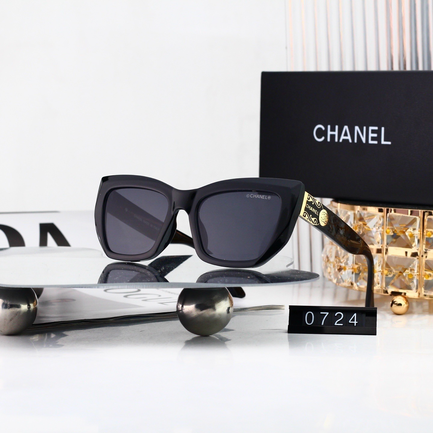 [TOP] CHANEL Sunglasses - 7 Colors - 711 Luxury