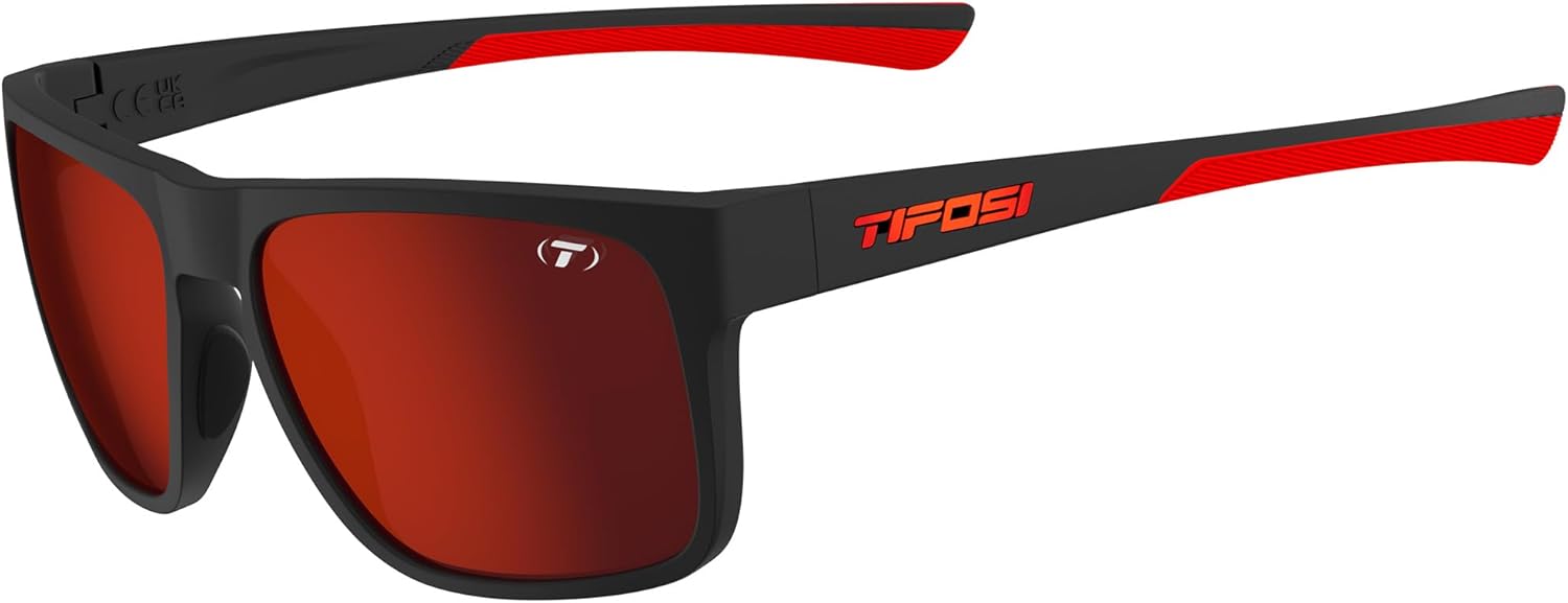 Tifosi Swick Sport Sunglasses - Ideal For Cycling, Golf, Hiking, Pickleball, Running, Tennis and Great Lifestyle Look