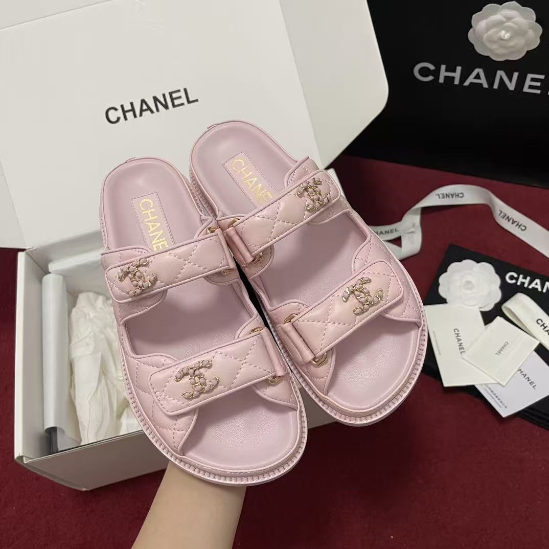 [TOP] CHANEL Sandals - Pink - 711 Luxury