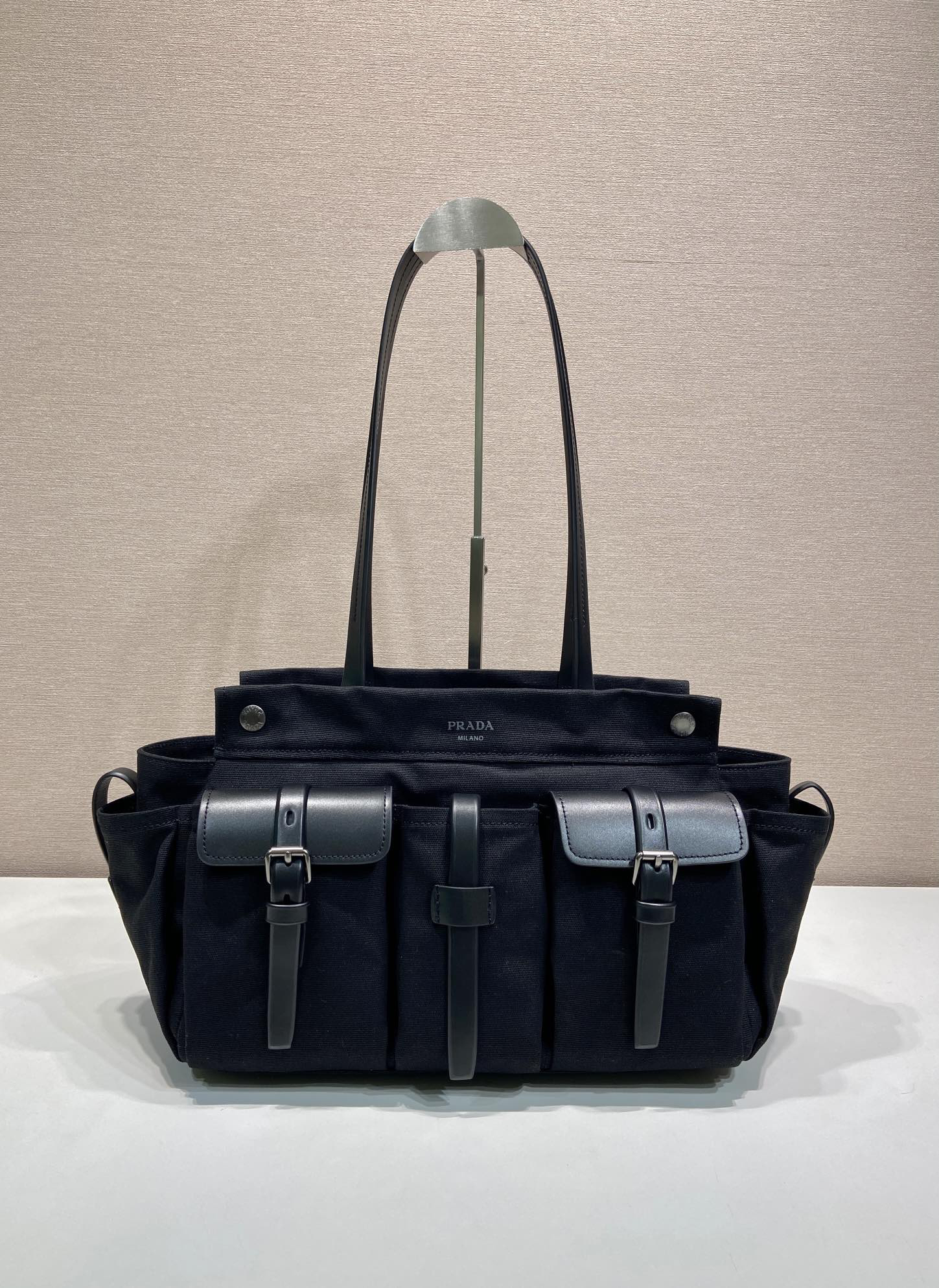 [TOP] PRADA Tote Bag 34x25x17cm - Black - 711 Luxury