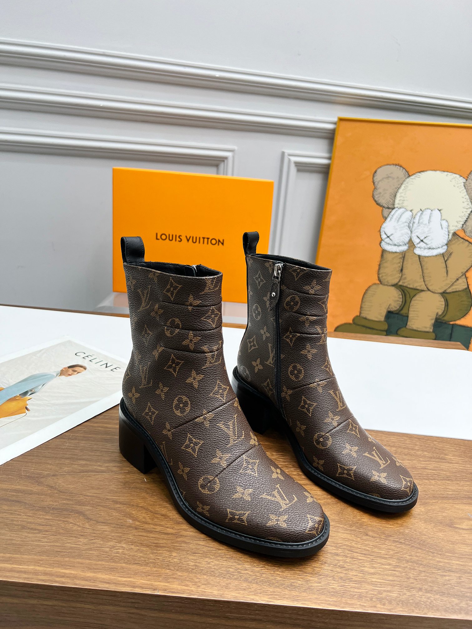 [TOP] Louis Vuitton LV Boots - Brown - 711 Luxury