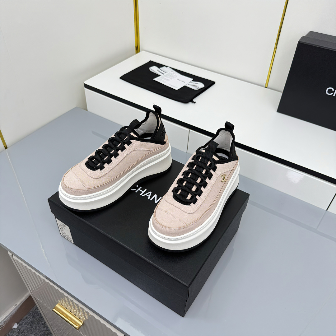 [TOP] CHANEL Sneakers - Pink