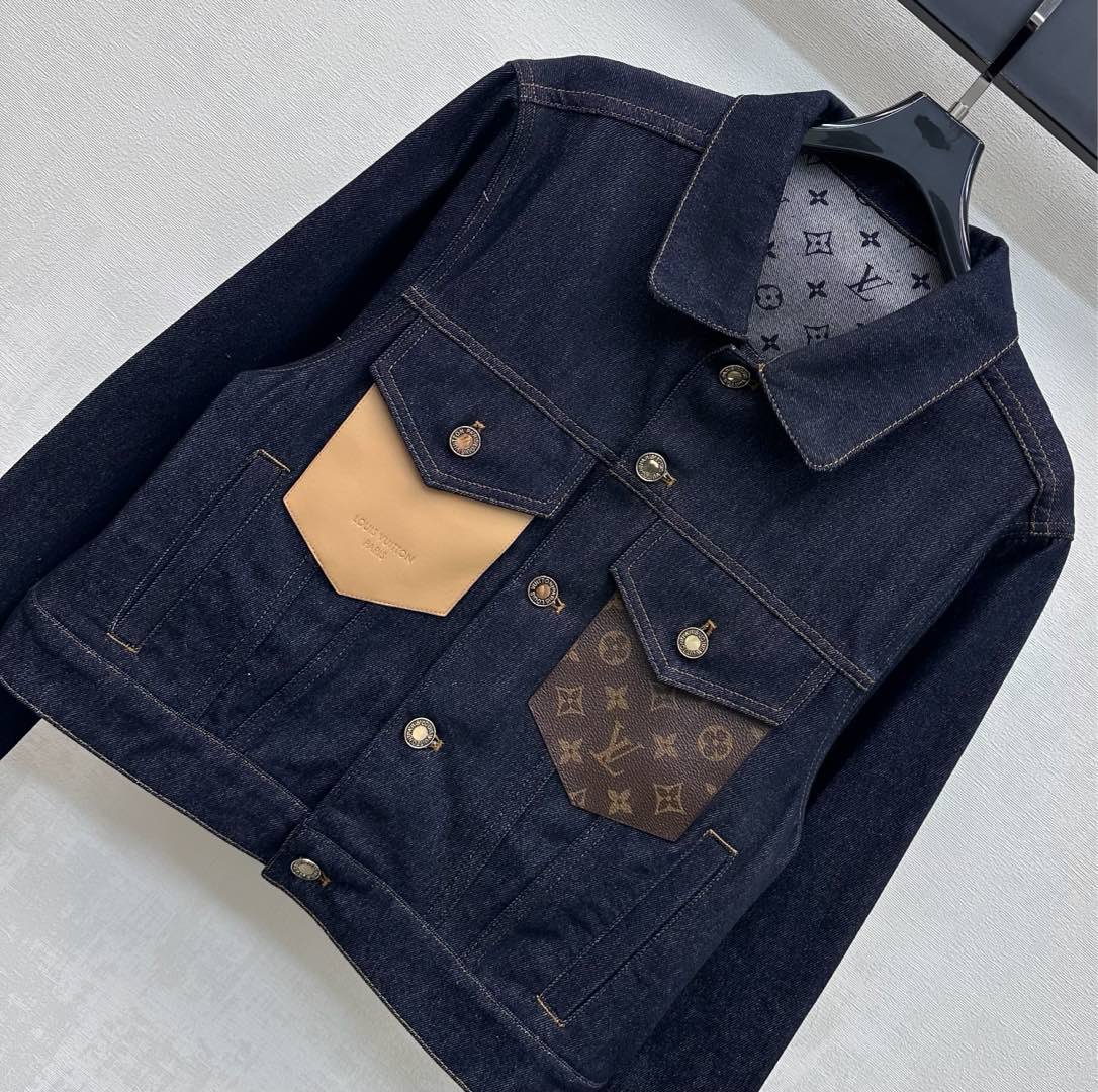 [TOP] Louis Vuitton LV  Jacket - Blue