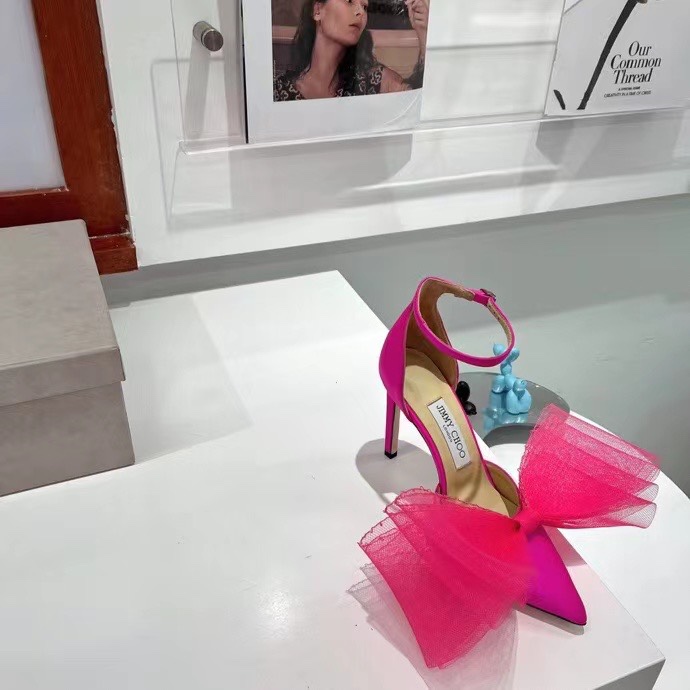 [TOP] Jimmy Choo 8.5 cm High Heels Pumps - Pink - 711 Luxury