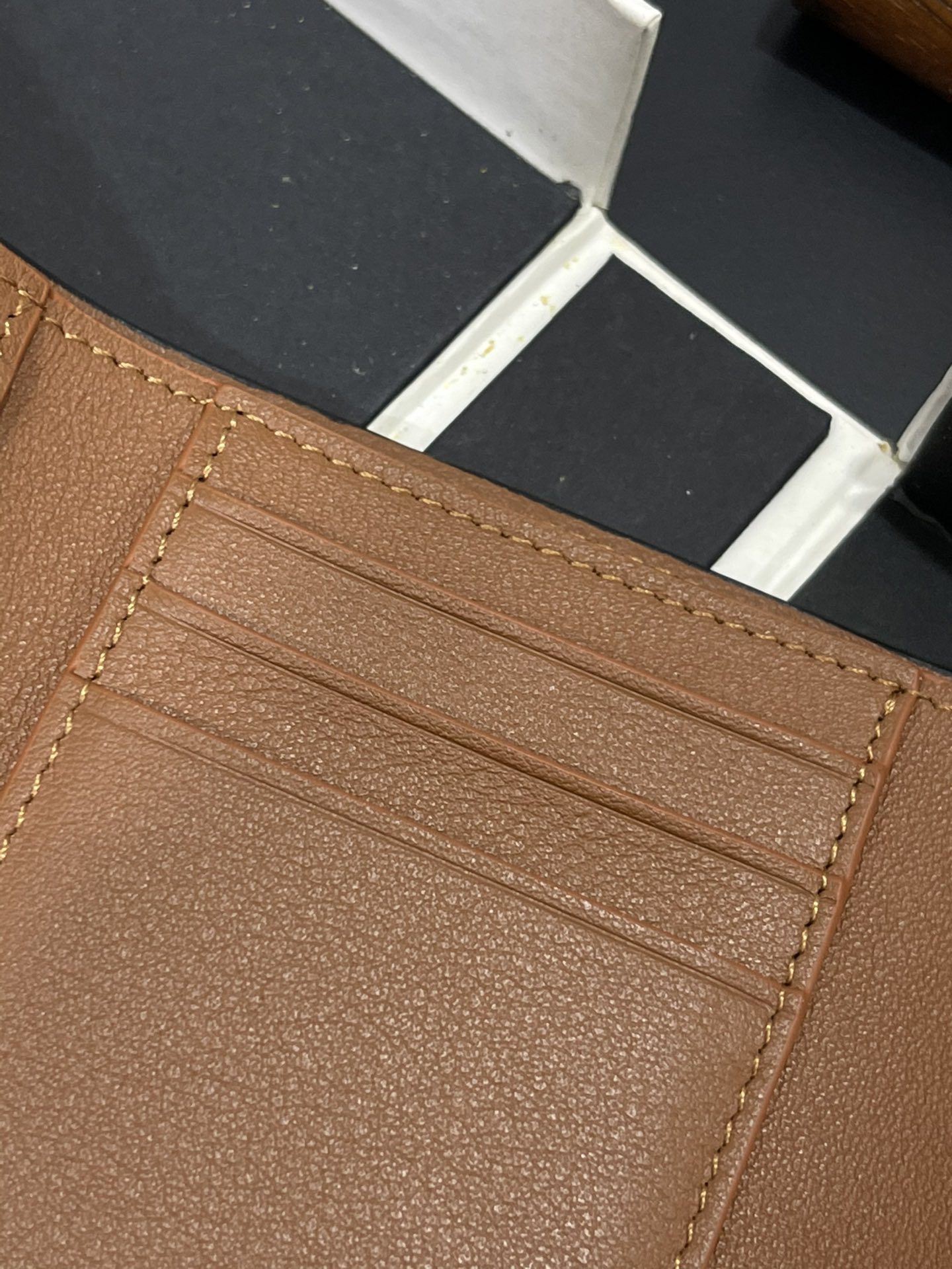 [TOP] LOEWE  Wallet 11.8*8 cm - Brown - 711 Luxury