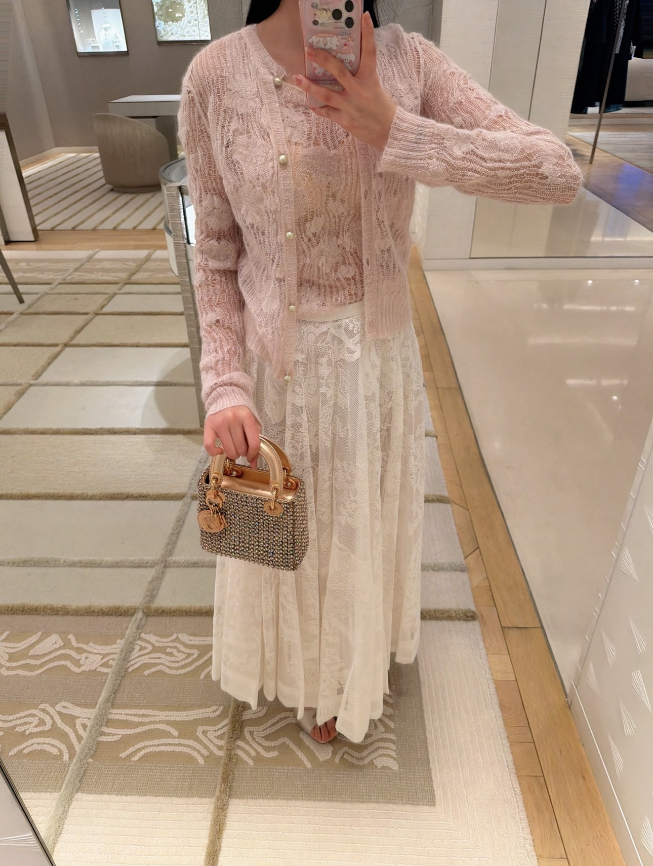 NIGO Dior Hollow Knitted Cardigan #nigo377648