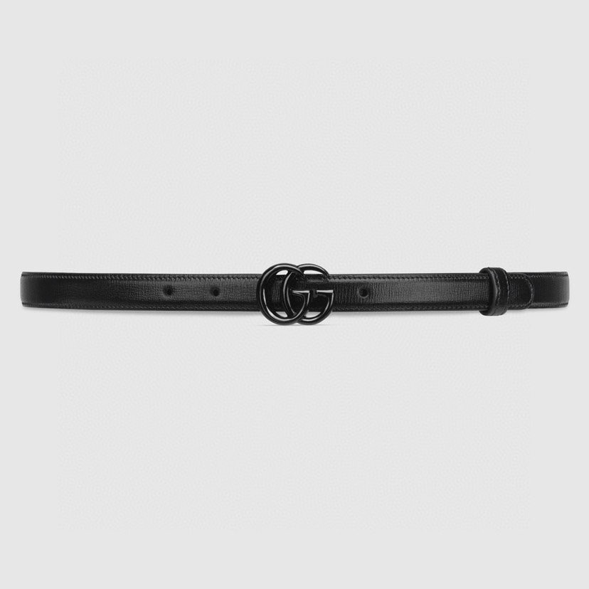 [TOP] GUCCI Belt 2cm - Black - 711 Luxury