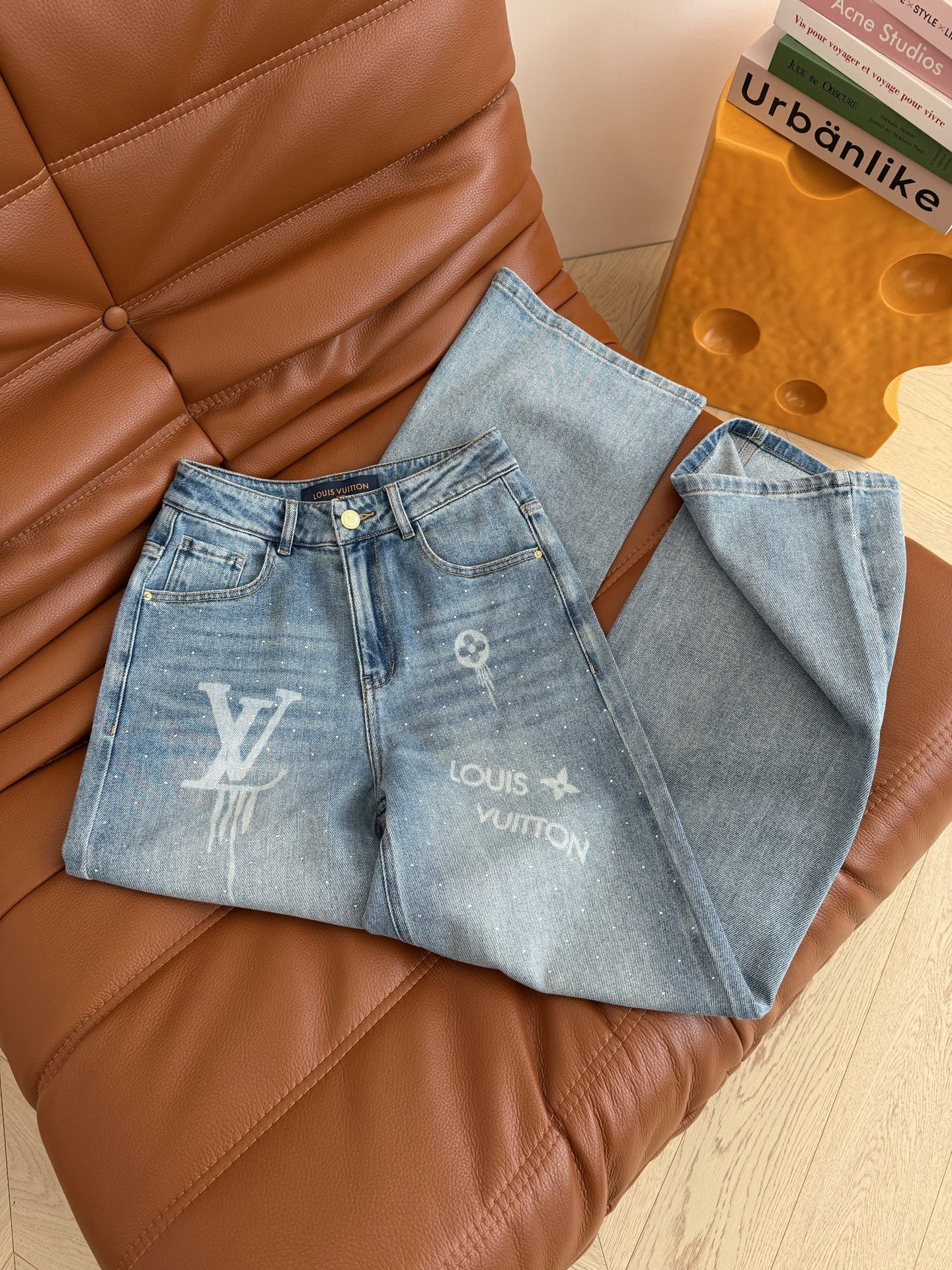 [TOP] Louis Vuitton LV  Pants -Blue